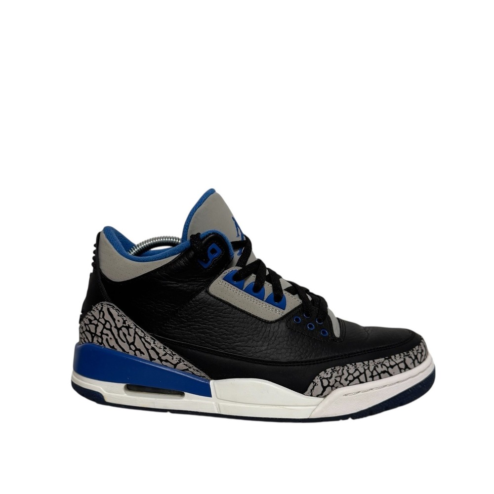 Nike Air Jordan 3 Retro Sport Blue 136064-007 Sneaker 2014‎ - Picture 4 of 11